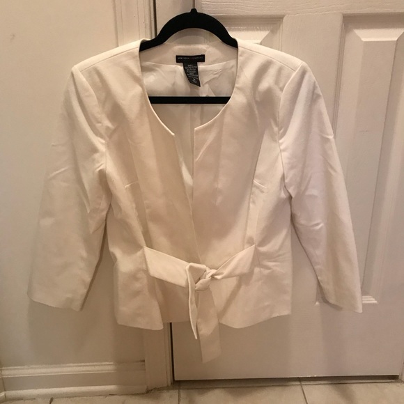 White NY&Co. Jacket - Picture 3 of 3